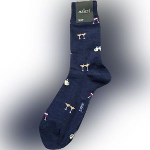 NWT Happy Hour Theme Socks